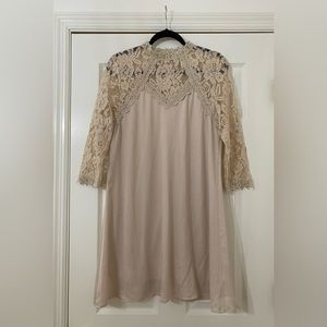 Mittoshop Taupe Dress Size M